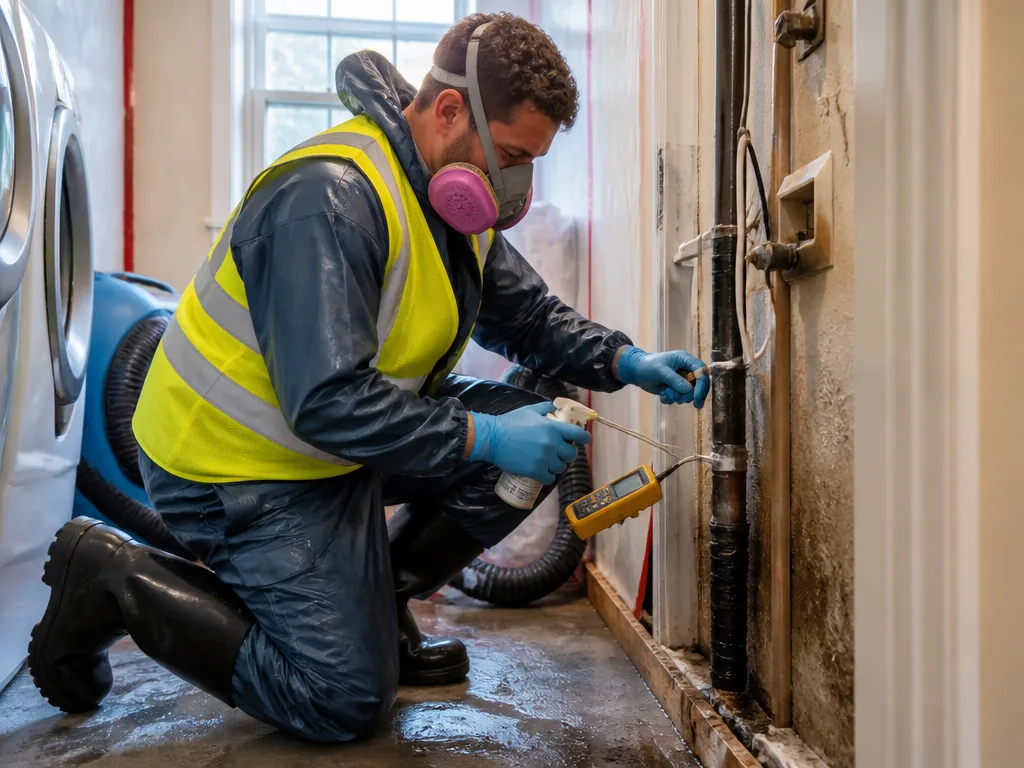 Burst Pipe Cleanup