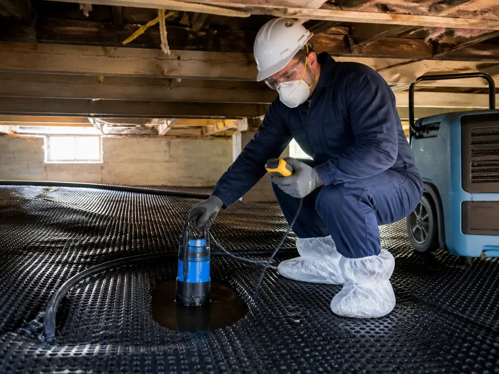 Crawl Space Drying
