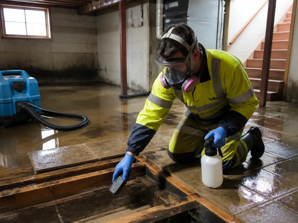 Sewage Backup Cleanup